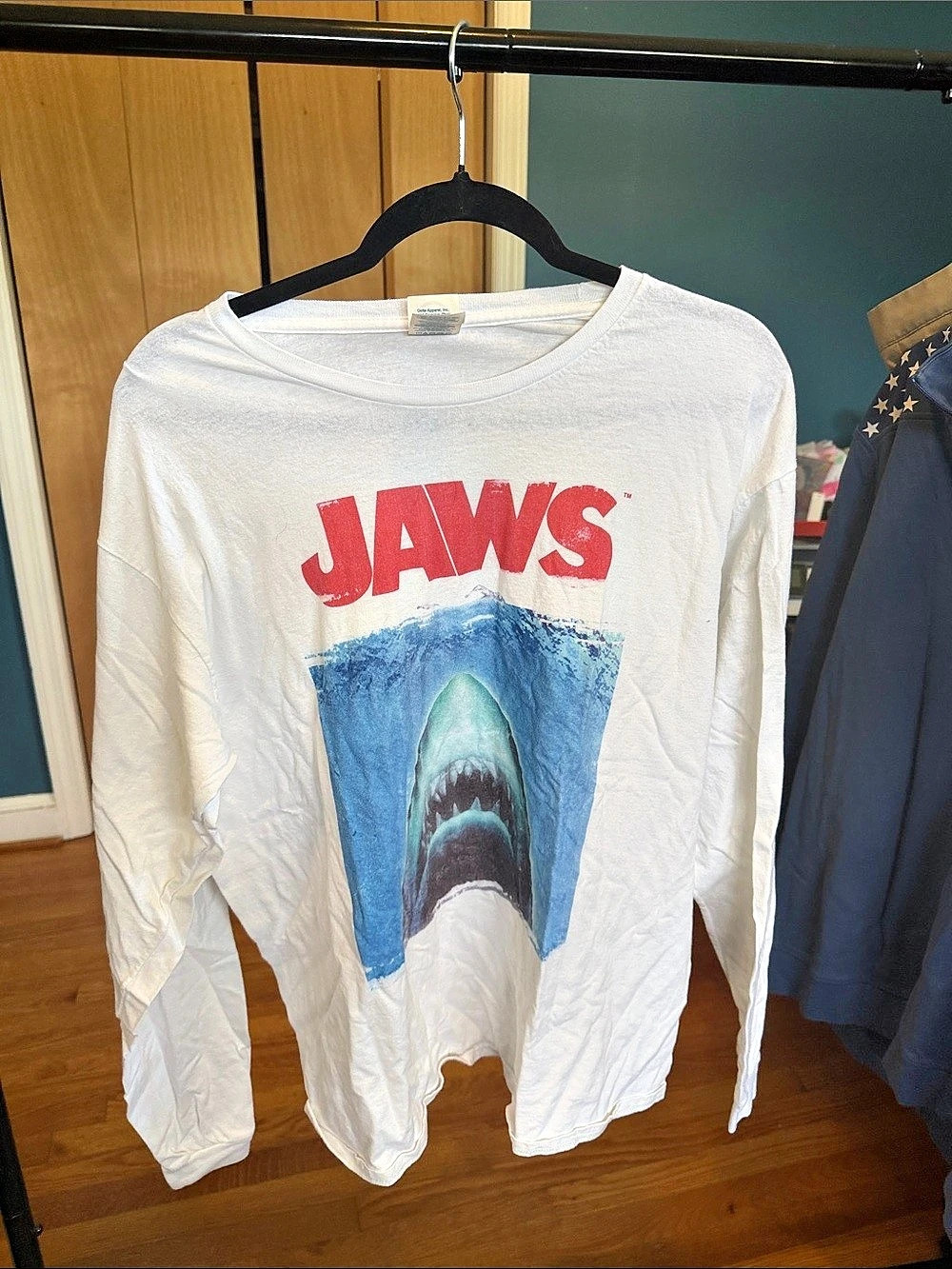Delta Soft Jaws Graphic Long Sleeve Tee Size XL